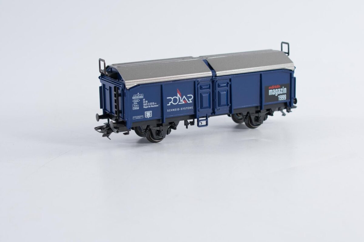 Märklin 46193 schuifdakwagen Märklin magazin1999 DB - Afbeelding 4