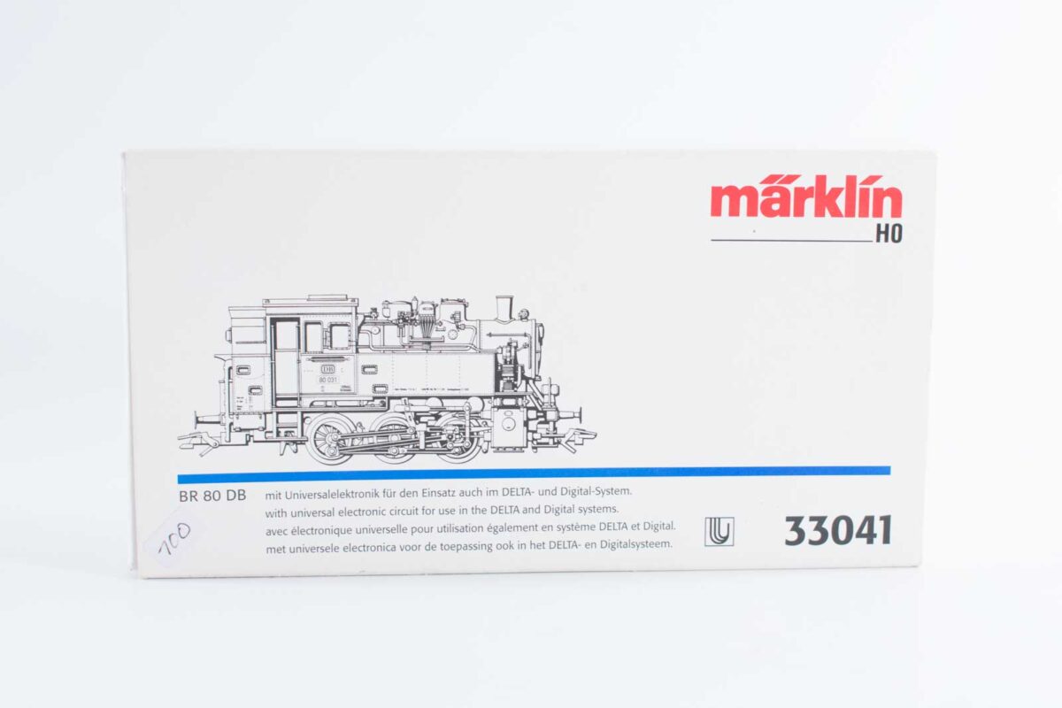 Märklin 33041digitale stoomlocomotief BR80 DB - Afbeelding 6