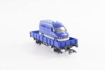 Märklin 00758-09 laagboordwagon met bestelauto DB - Afbeelding 2
