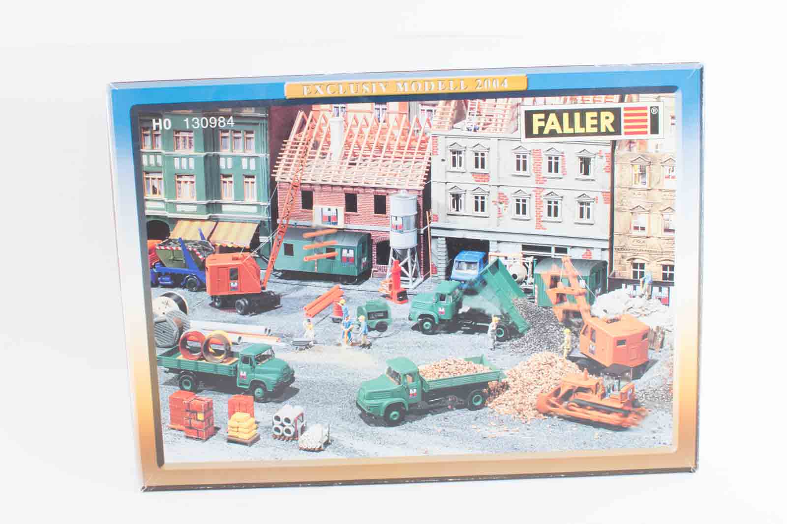 Faller 130591H0 exclusief model 2004 bouwplaats