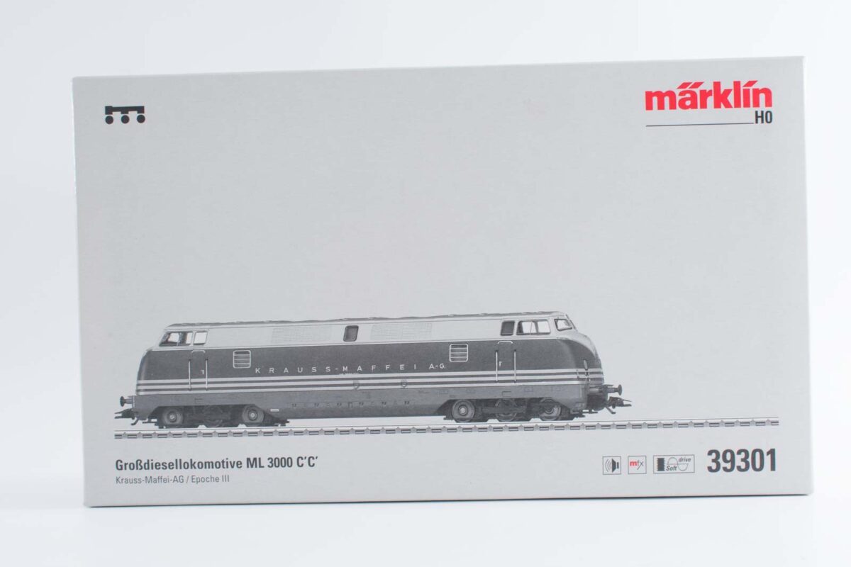 Märklin 39301 Diesellocomotief ML 3000CC Krauss-Maffei - Afbeelding 9