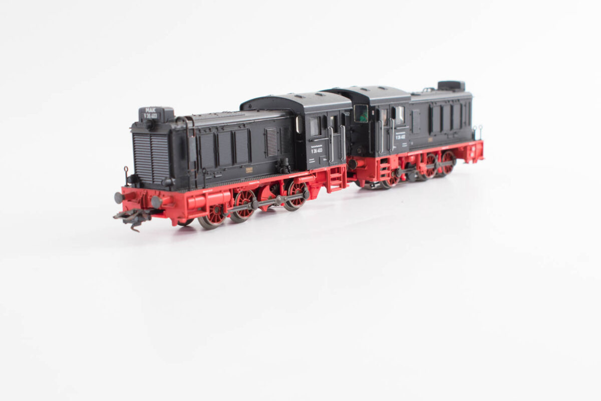 Märklin diesel dubbeltractie locomotief  V36 DB MFX/sound - Afbeelding 4