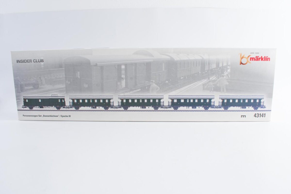 Märklin 43141 insider wagenset met 5 Donnerbüchse DB - Afbeelding 10