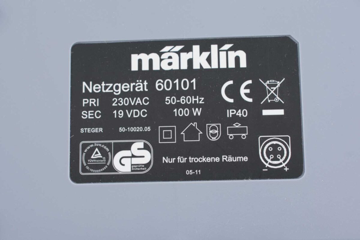 Märklin 60101 schakelnetvoeding 100W - Afbeelding 2