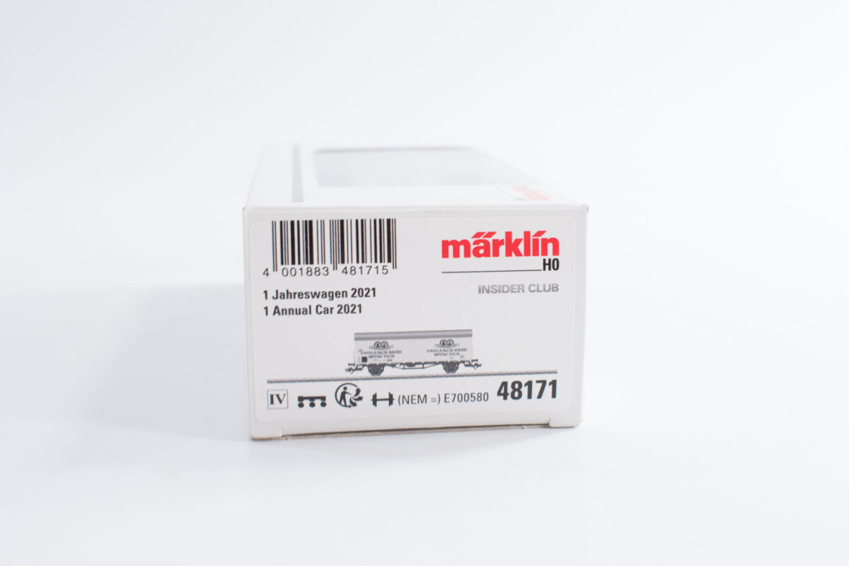 Märklin 48171 gesloten goederenwagen .DB insider 2021 - Afbeelding 4
