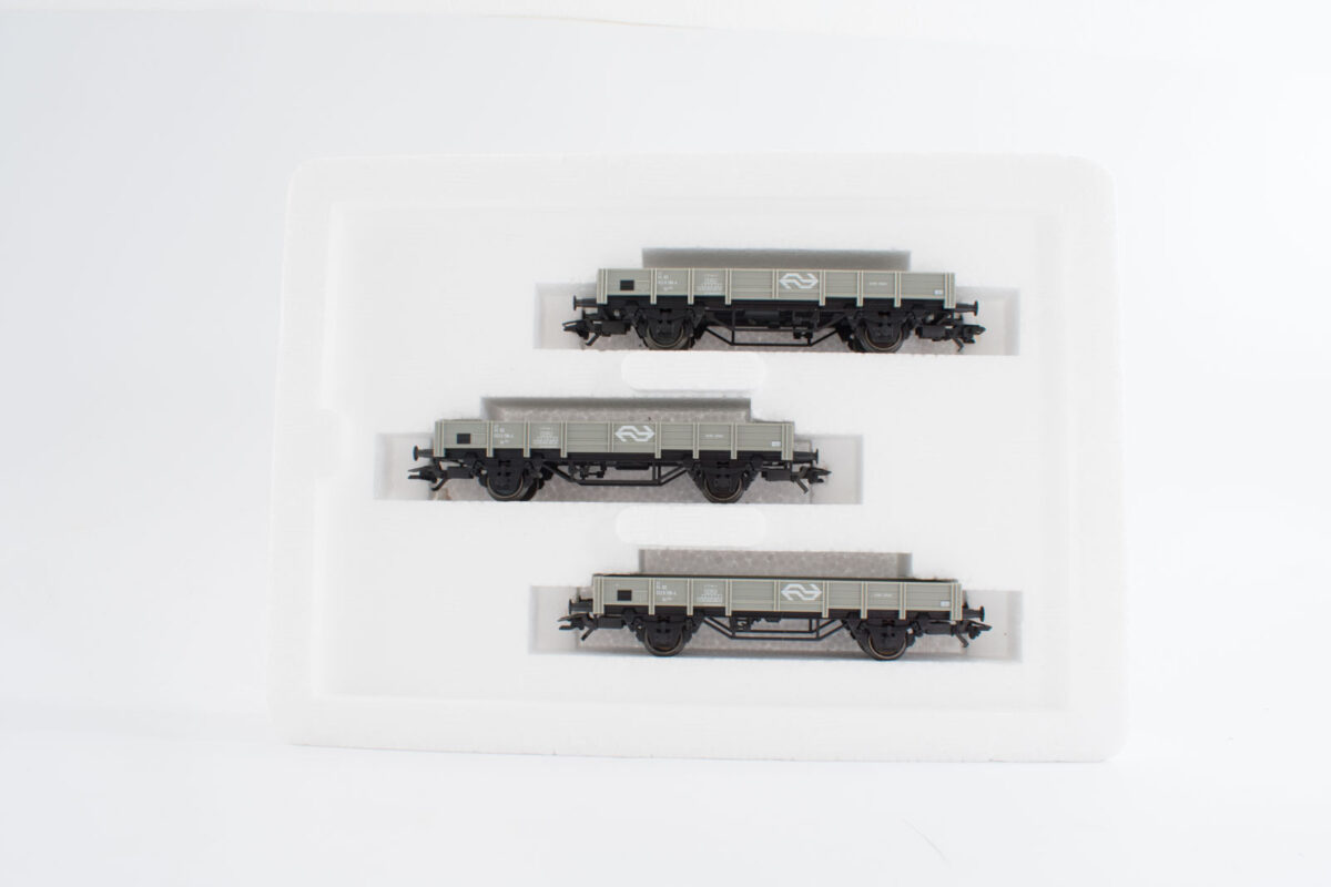 Märklin 44333 set met 3 laagboordwagens NS - Afbeelding 3