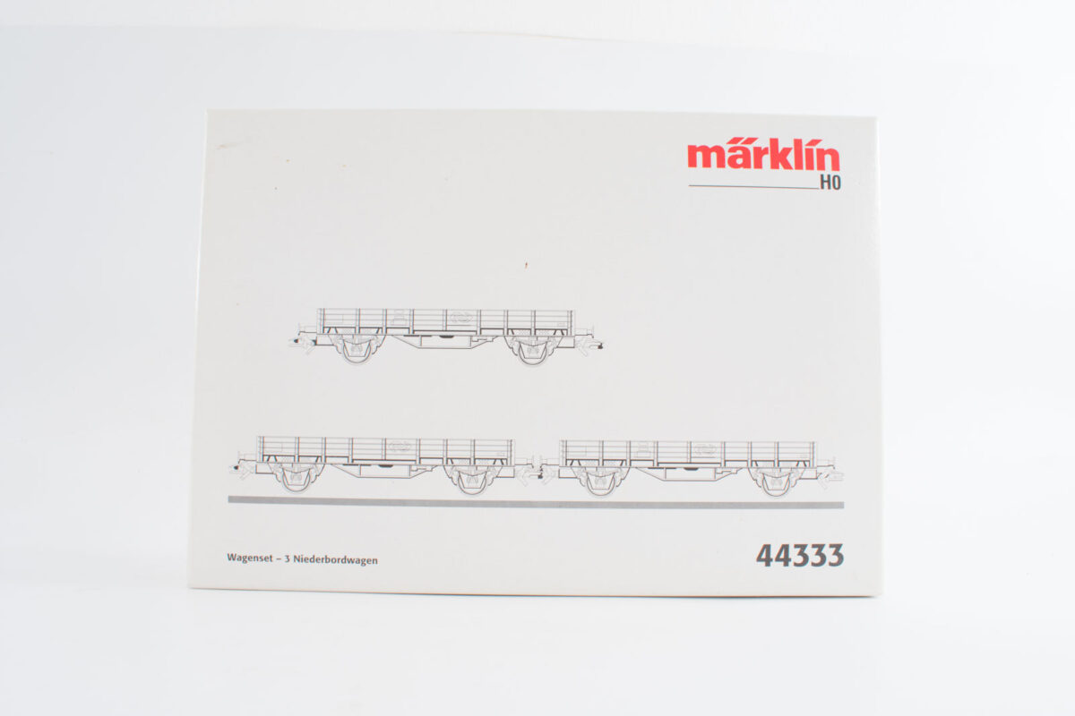 Märklin 44333 set met 3 laagboordwagens NS - Afbeelding 4