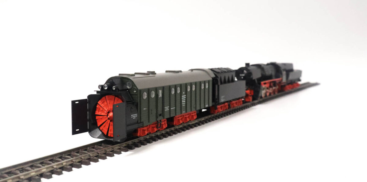 Märklin 26830 digitale sneeuwruimer met BR52 stoomlocomotief FX/sound - Afbeelding 3