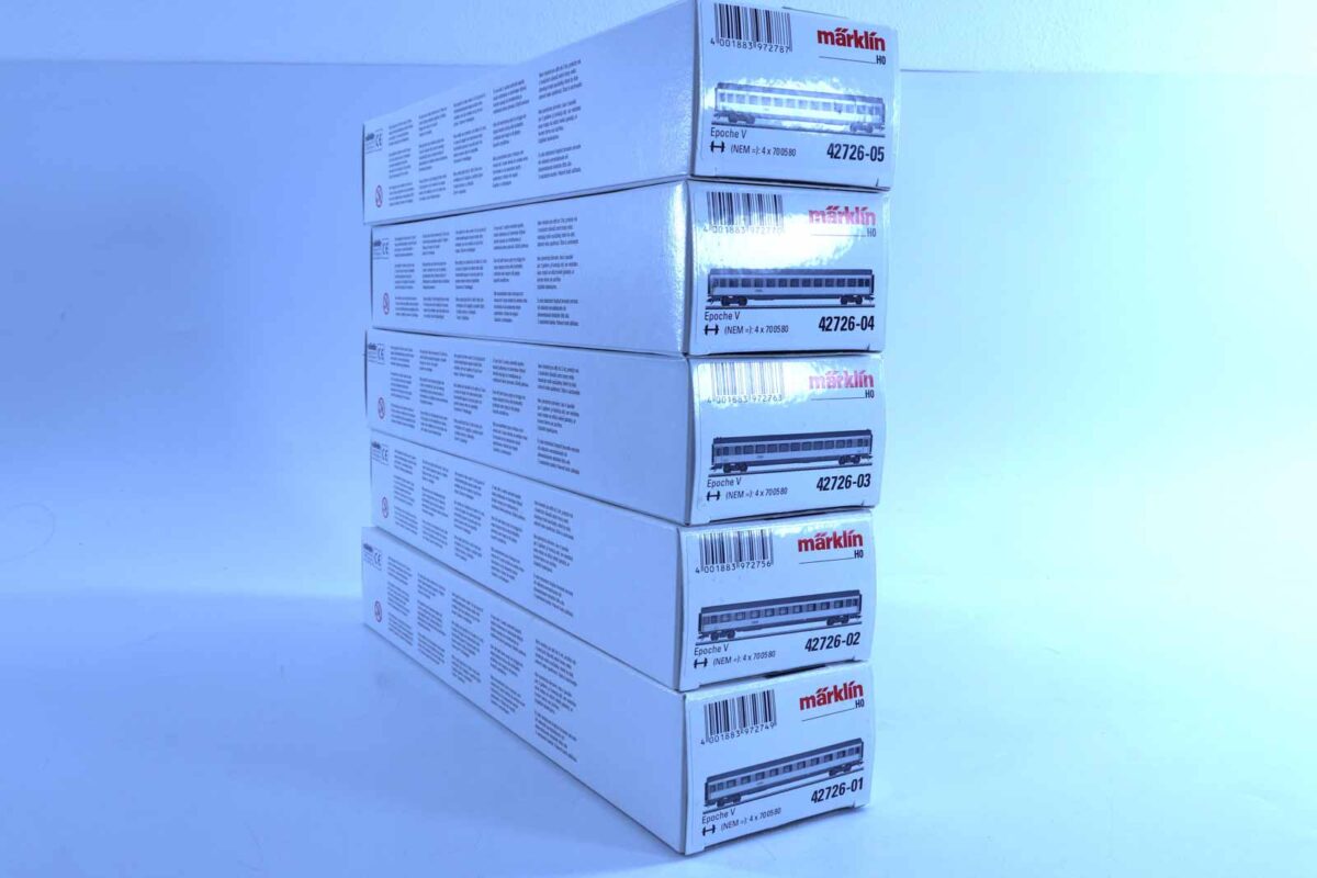 Märklin 42726 5 delige personenwagen set ÖBB - Afbeelding 5