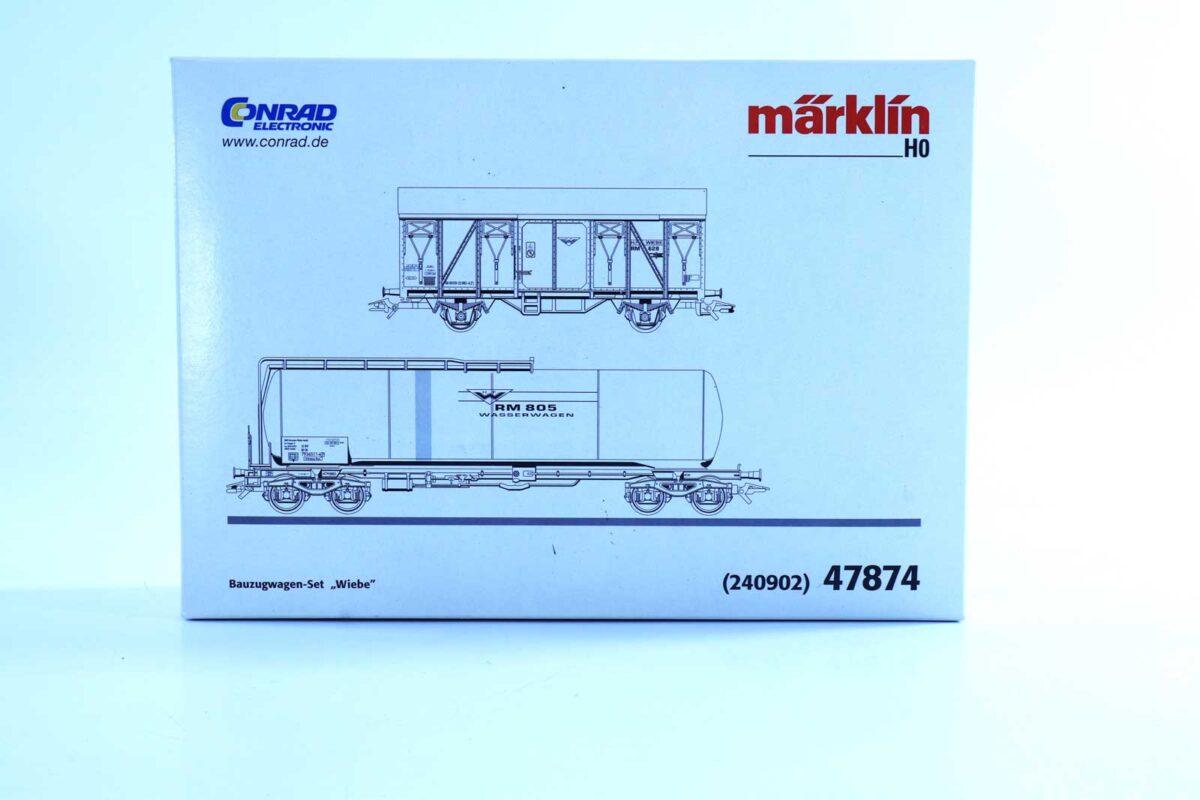 Märklin 47874 bouwtrein wagen-set Wiebe DB - Afbeelding 6