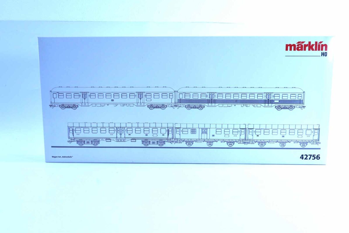 Märkllin 42756 personenwagen-set buurtverkeer DB - Afbeelding 10