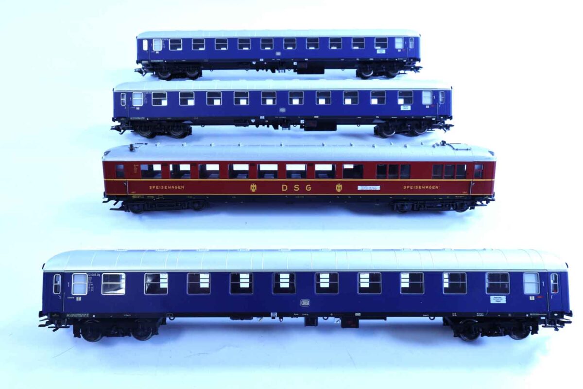 Märklin 43918sneltrein rijtuigen-set F-zug Merkur - Afbeelding 2