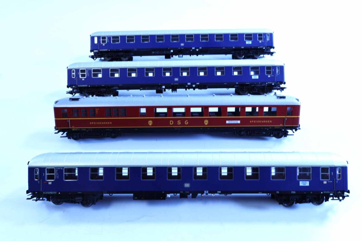 Märklin 43918sneltrein rijtuigen-set F-zug Merkur - Afbeelding 3