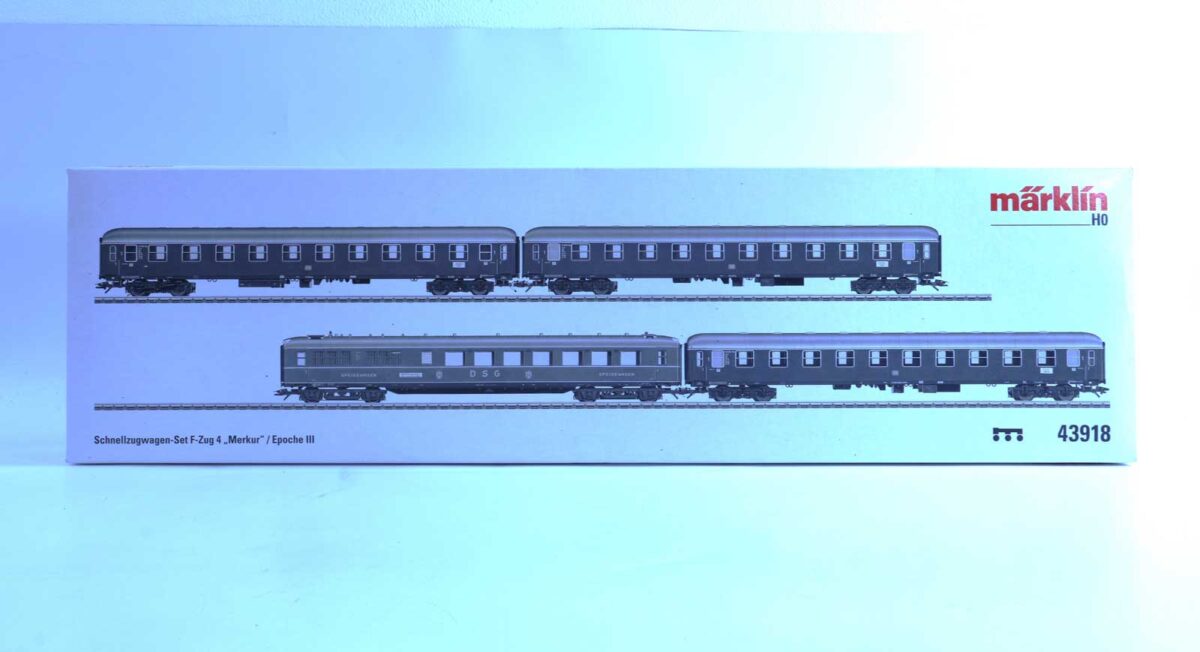 Märklin 43918sneltrein rijtuigen-set F-zug Merkur - Afbeelding 5