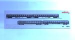 Märklin 43918sneltrein rijtuigen-set F-zug Merkur - Afbeelding 5