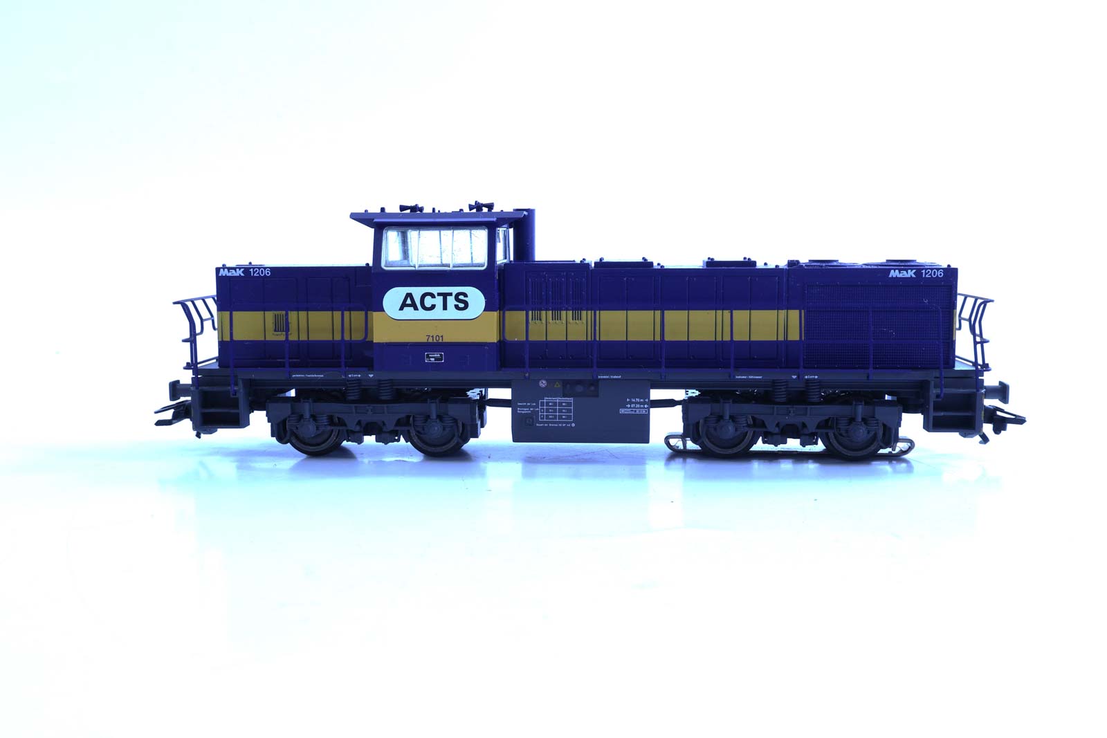 Märklin 37635 diesellocomotief Mak1206 ACTS - Ben Ontspoord