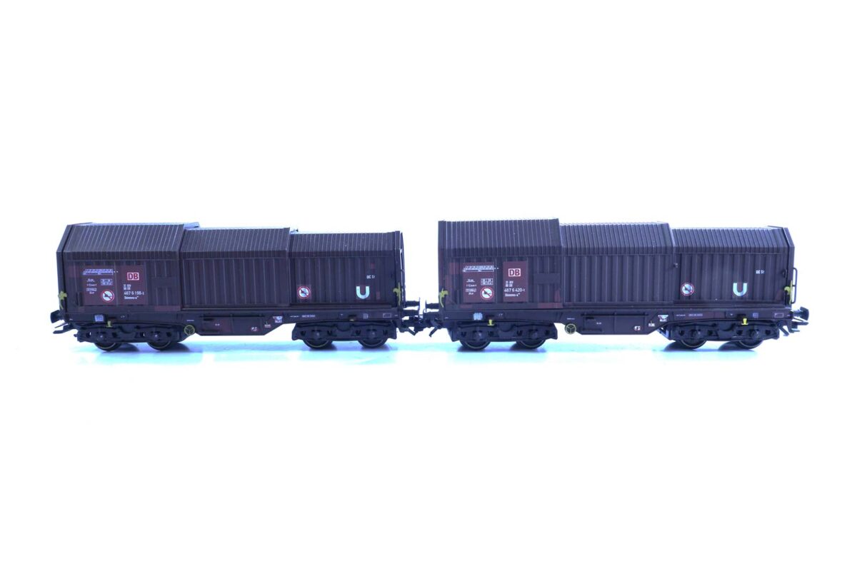 Trix 24406 telescoopwagen-set Vom ertz zum stahl DB  AC - Afbeelding 2