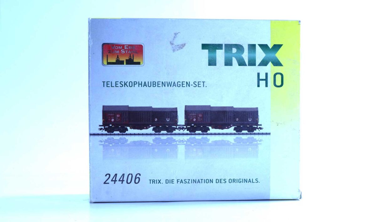 Trix 24406 telescoopwagen-set Vom ertz zum stahl DB  AC - Afbeelding 7