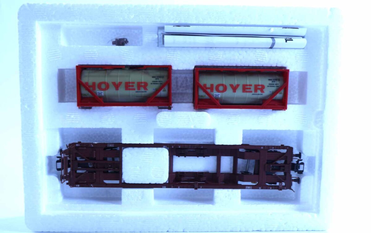 Trix 24330-03 containerwagen Hoyer DB - Afbeelding 4