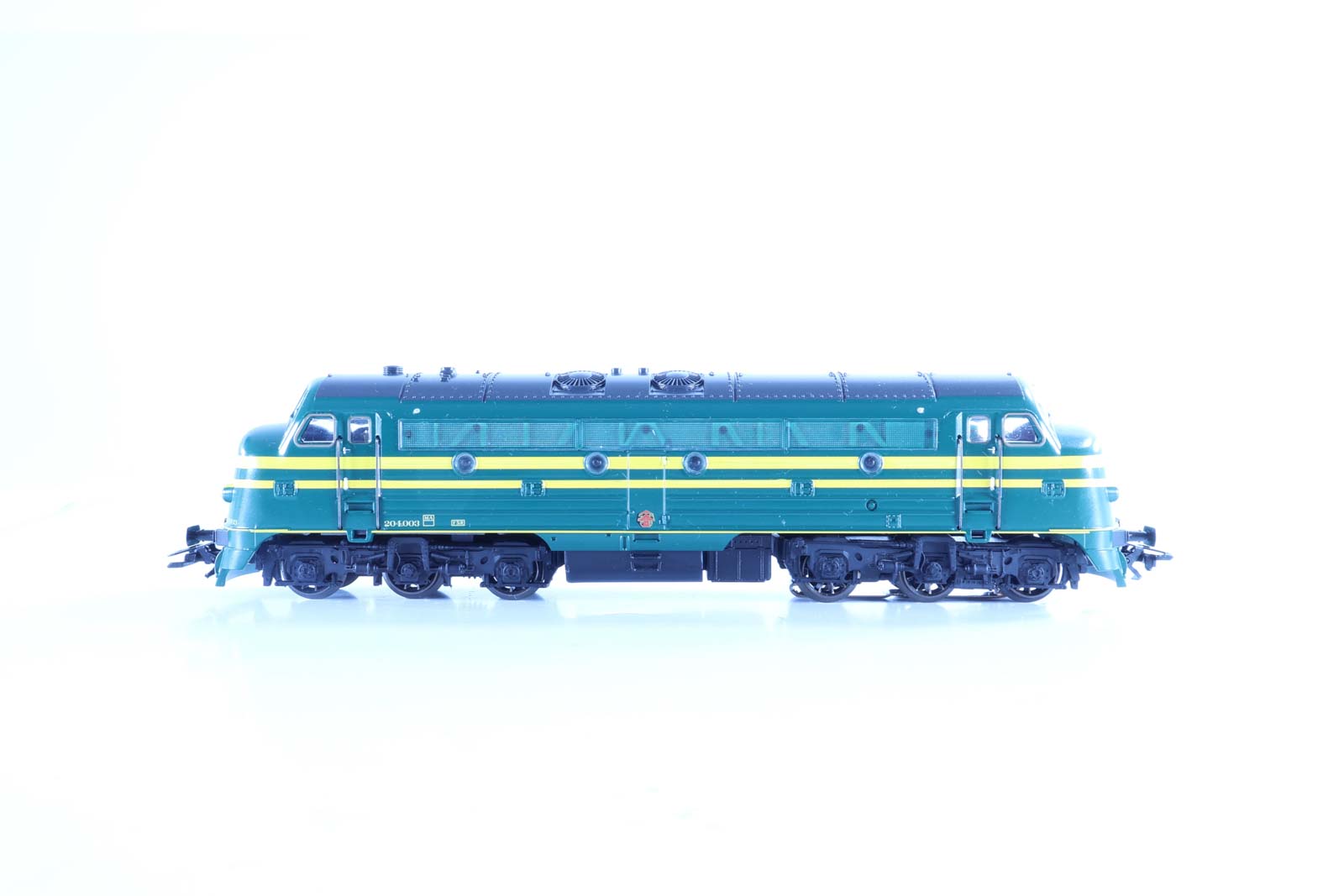 Locomotive Märklin 37671 – SNCB NMBS Serie 204 Nohab Belge – MFX TBE – Rarité