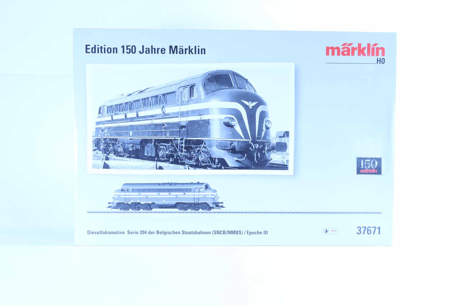 37671 Märklin Diesellok Serie 204, SNCB/NMBS | Neu in OVP