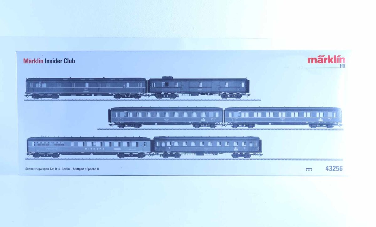 Märklin 43256 sneltrein wagenset Berlijn Stuttgart DR - Afbeelding 15