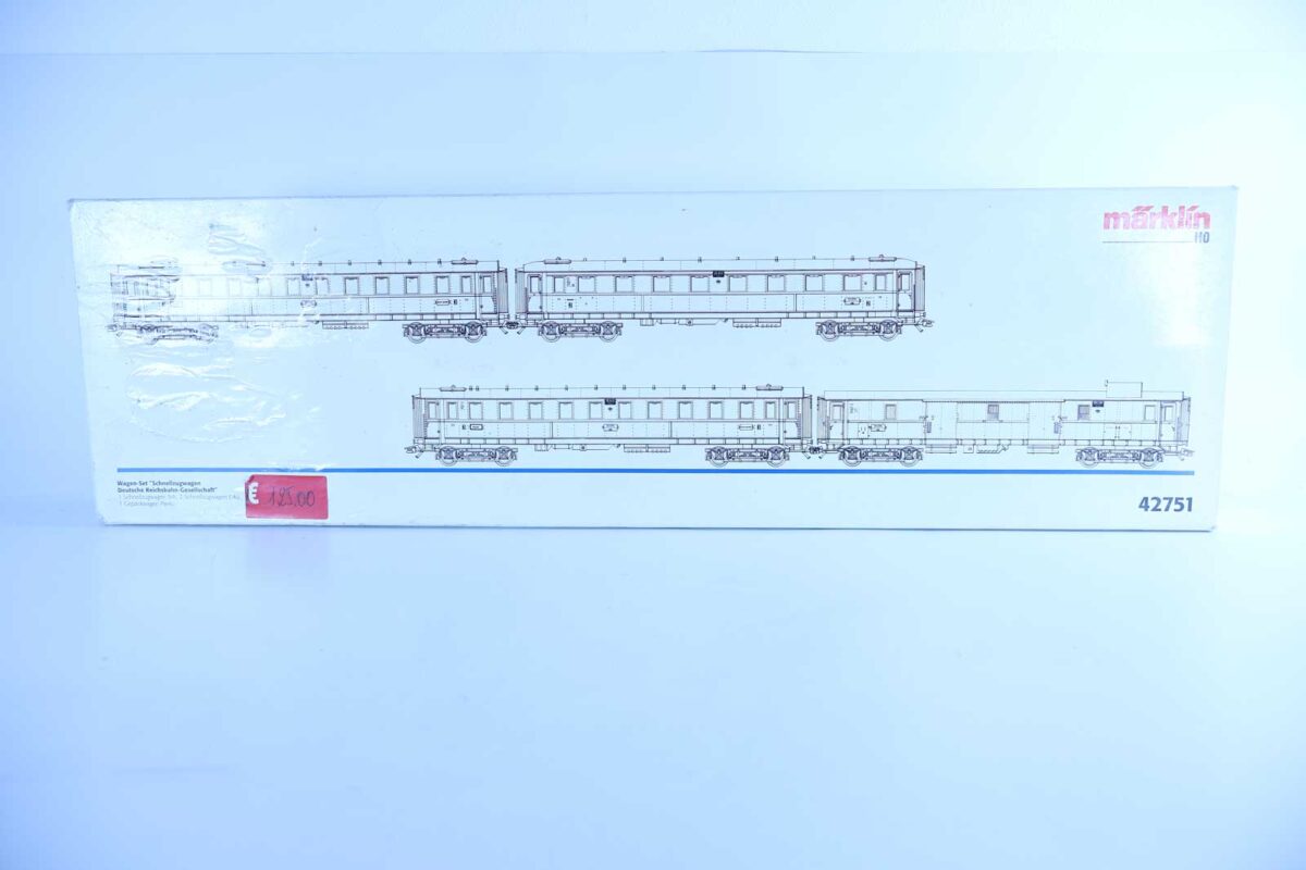 Märklin 42751 sneltrein rijtuigenset DRG - Afbeelding 4