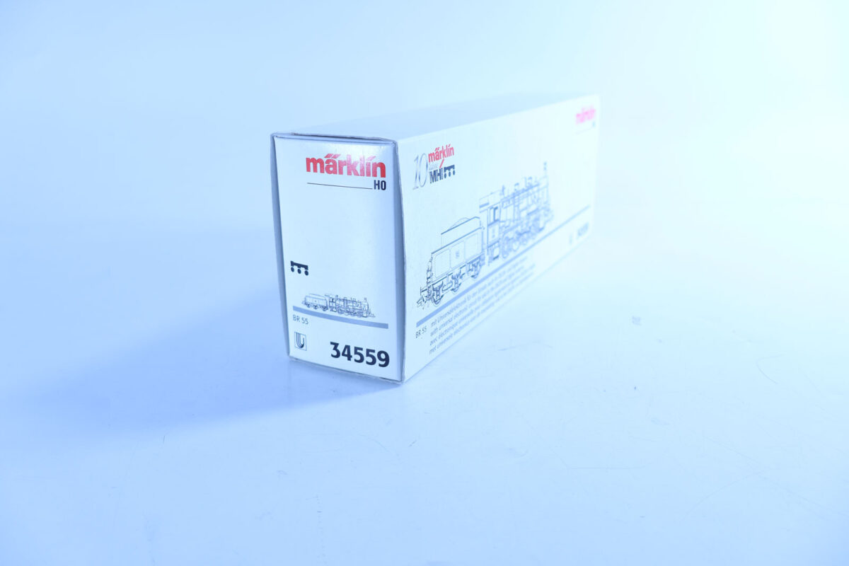 Märklin 34559 digitale stoomlocomiotief BR 55 MHI 10jaar Techno uitvoering - Afbeelding 8