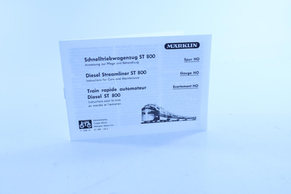 Märklin ST800 treinstel rood - Afbeelding 13