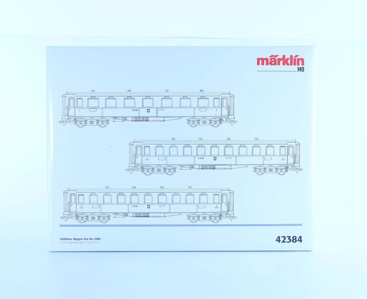 Märklin 42383 wagenset oldtimer SBB - Afbeelding 8