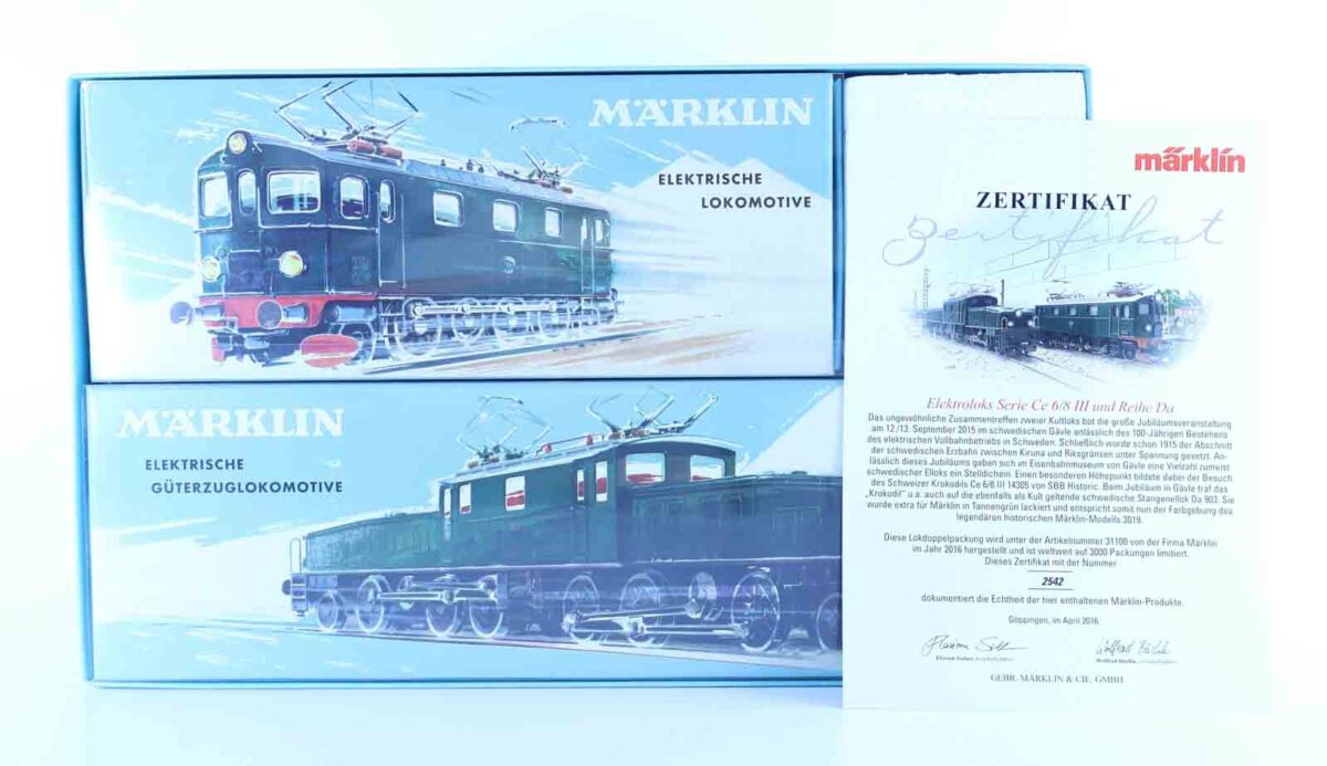 Märklin 31100 locomotieven set met Ce3/6III en Da903 - Afbeelding 2