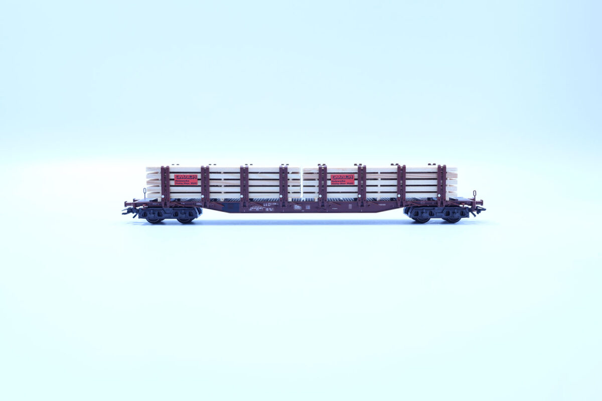 Märklin 47714 rongenwagen met houtlading DB - Afbeelding 3