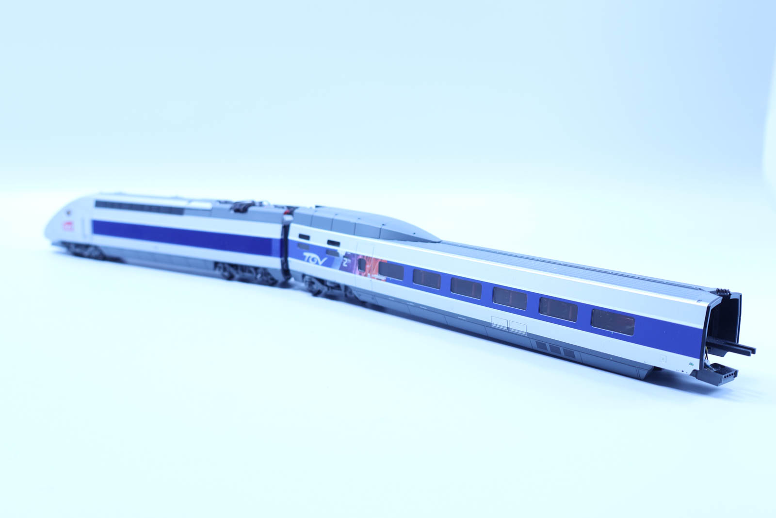 Märklin 37790 H0 Vierdelig treinstel TGV POS van de SNCF Märklin 37790 H0 Vierdelig treinstel TGV POS van de SNCF