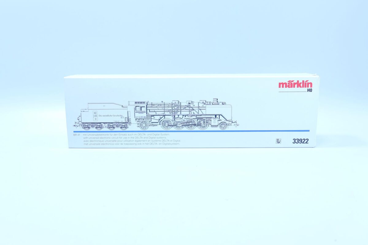 Märklin 33922 stoomlocomotief Br41 001 DRG t.g.v 60 jaar H0 - Afbeelding 8