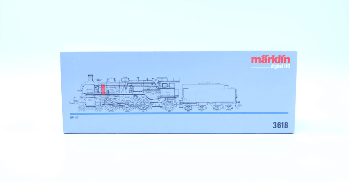 Märklin 3618 digitale stoomlocomotief BR18 DRG - Afbeelding 8