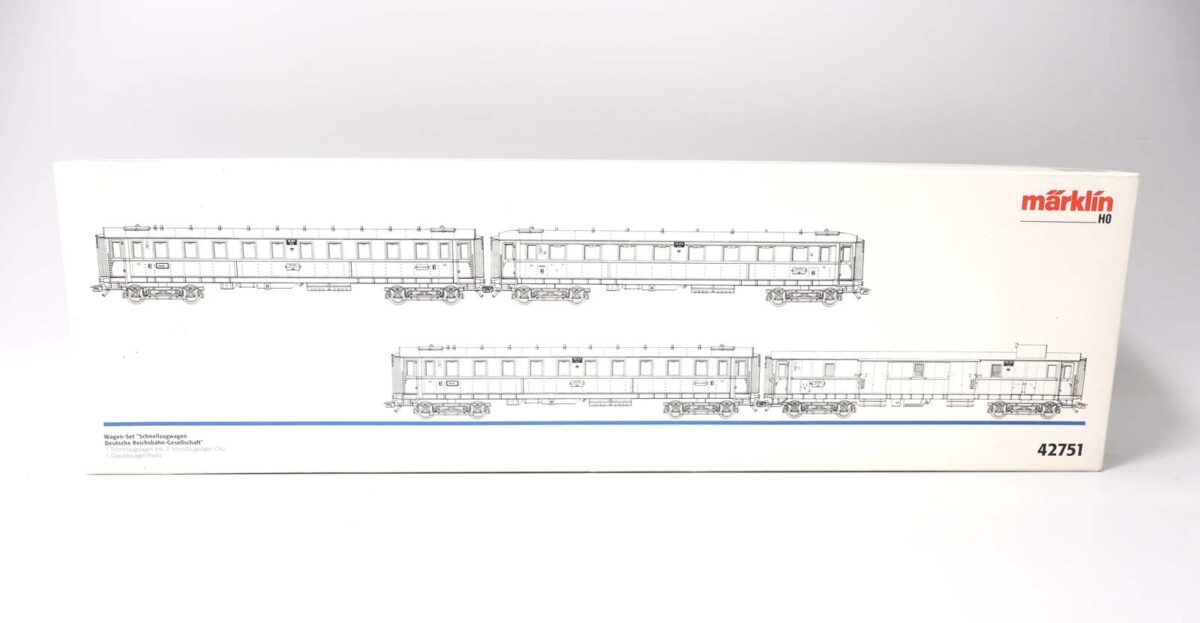 Märklin 42751 sneltrein rijtuigenset DRG - Afbeelding 2