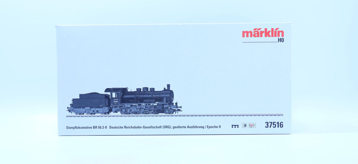 Märklin 37516 stoomlocomotief BR56 DRG MFX/sound - Afbeelding 8