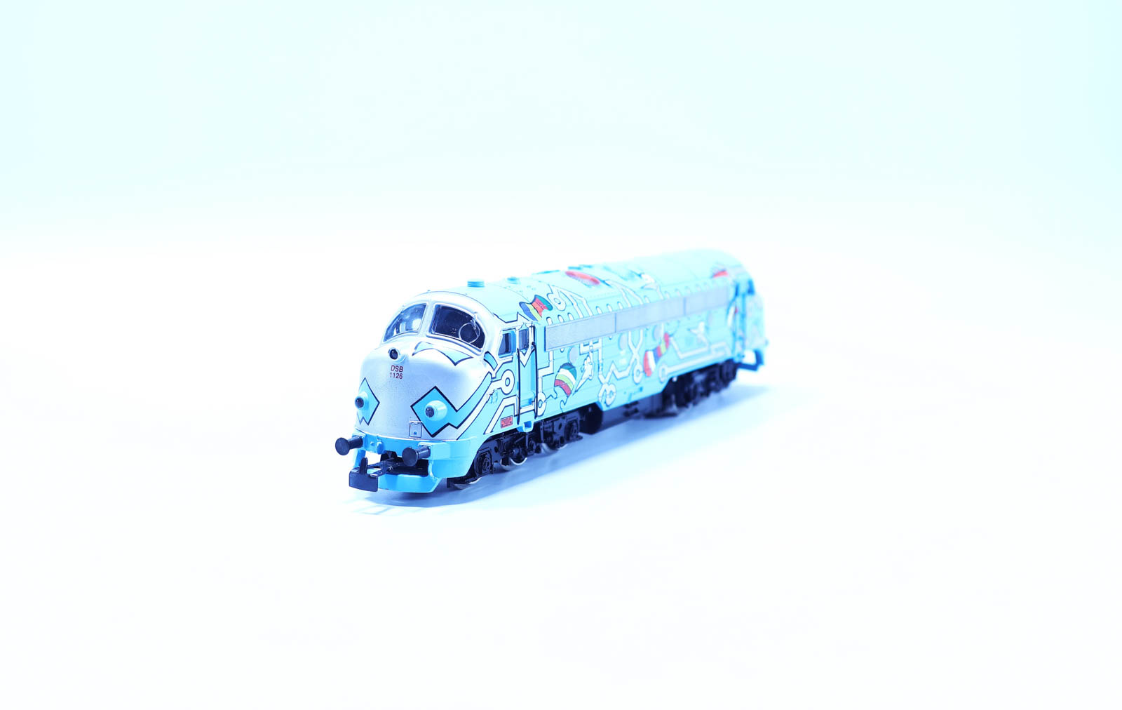 Märklin 3174 Locomotive Diesel DSB MY 1126 - Époque IV - Analogique - H0 - Neuve Sous Boîte