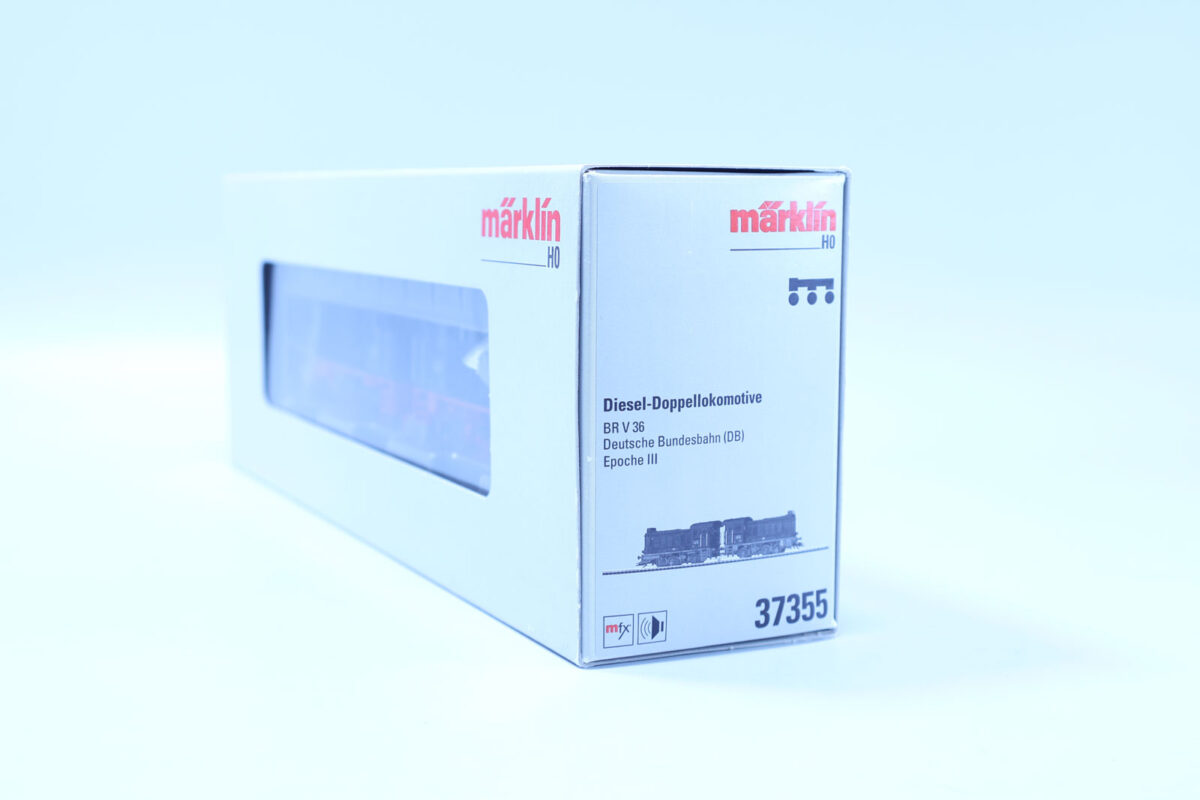 Märklin diesel dubbeltractie locomotief  V36 DB MFX/sound - Afbeelding 8