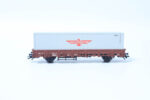 Märklin 00760 lageboordwagen met container Amaricain president lines