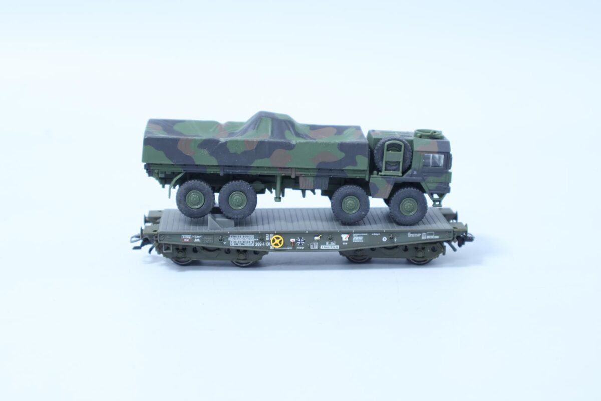 Märklin 48713 4Mfor zwaarlastwagen met vrachtauto 10T Mill - Afbeelding 3