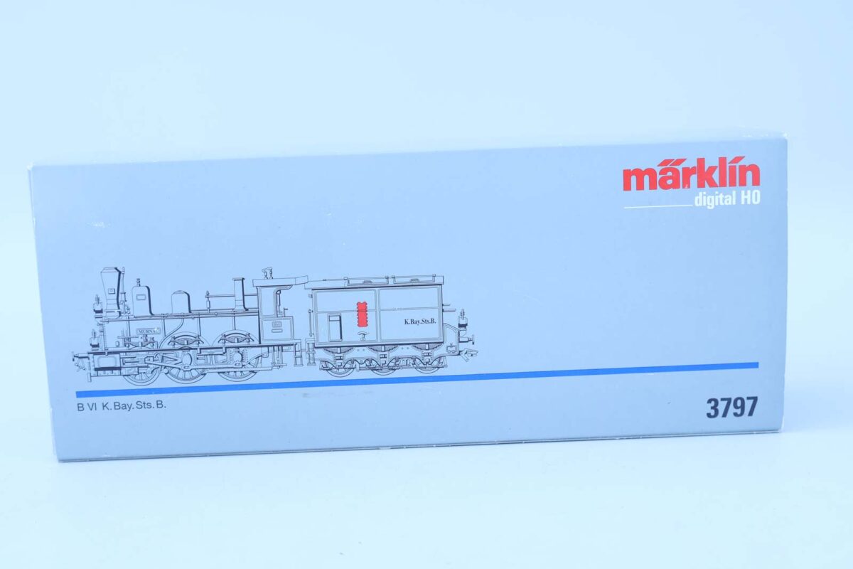 Märklin 3797 digitale stoomlocomotief serie BVI Murnau K.Bay.sts.B - Afbeelding 7