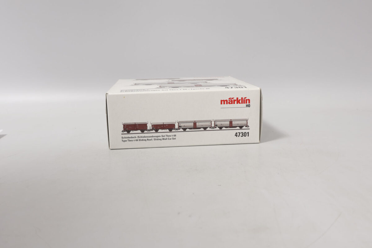 Märklin 47301 wagen set met 4 schuifwandwagens DB - Afbeelding 5