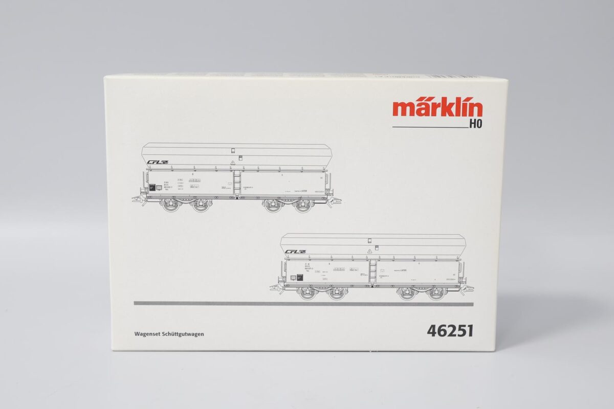 Märklin 46251 wagenset met 2 zelflossers CFL - Afbeelding 7