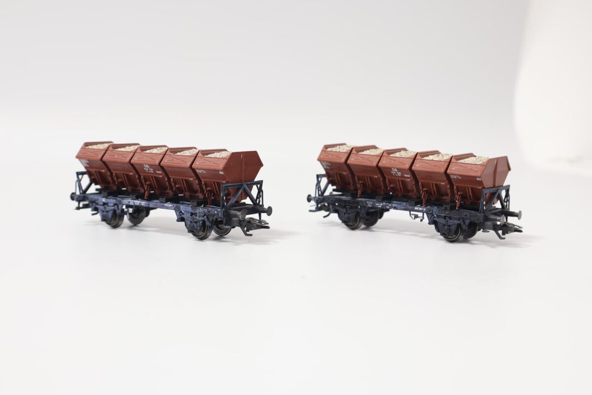 Märklin 46351 set2 6 goederenwagens DB - Afbeelding 6