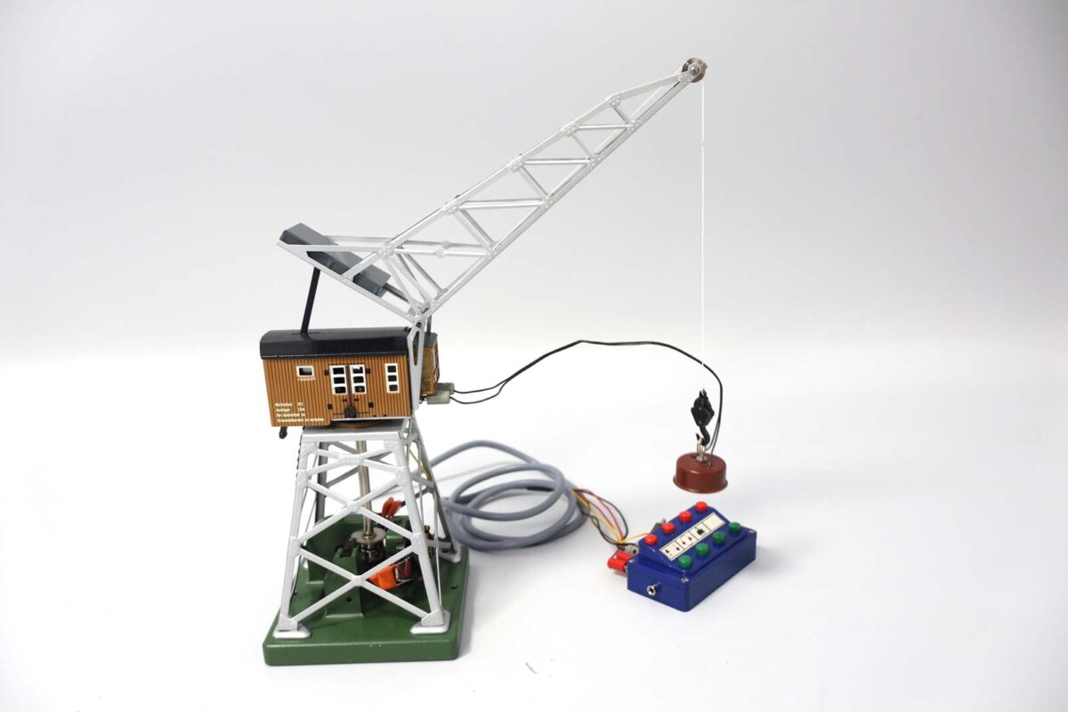 Märklin 7051hijskraan met hefmagneet met ondervloer set - Afbeelding 2