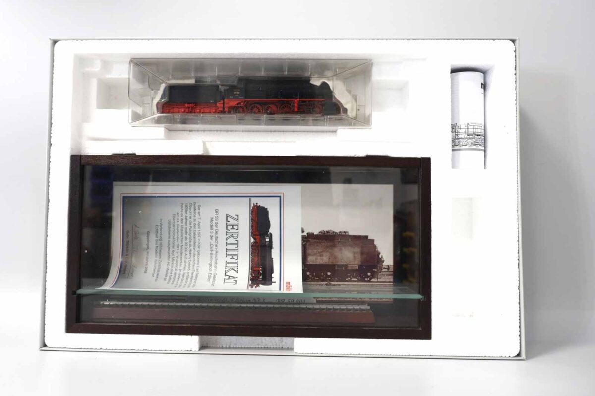 Märklin 37054 Stoomlocomotief BR59 Carl Bellingrodt edition DRG MFX/sound - Afbeelding 2
