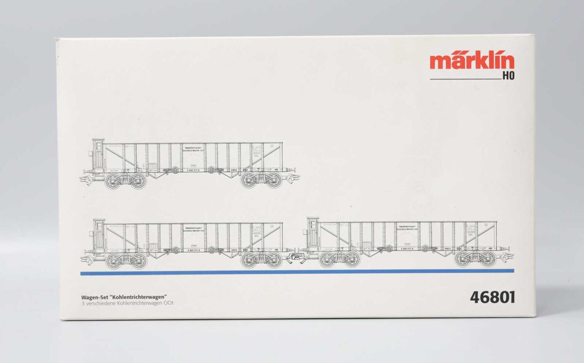Märklin 46801 kolentrechterwagen set K.Bay.sts .B - Afbeelding 7