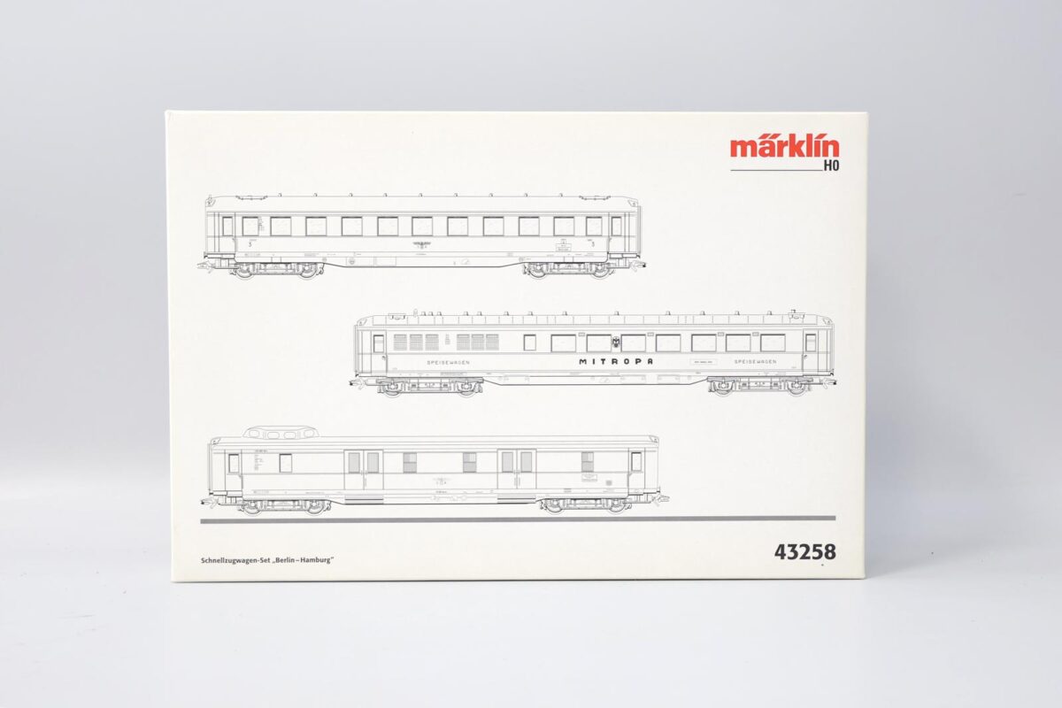 Märklin 43258 wagenset Berlin Hamburg DRG - Afbeelding 8