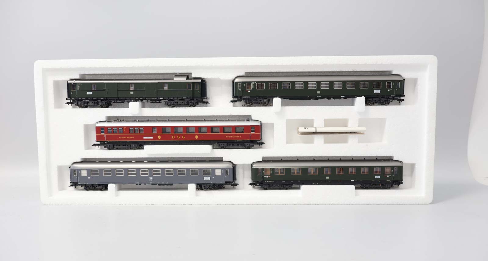Märklin H0 - 42941 - Set di carrozze passeggeri di modellini di treni (5) - Riviera Express